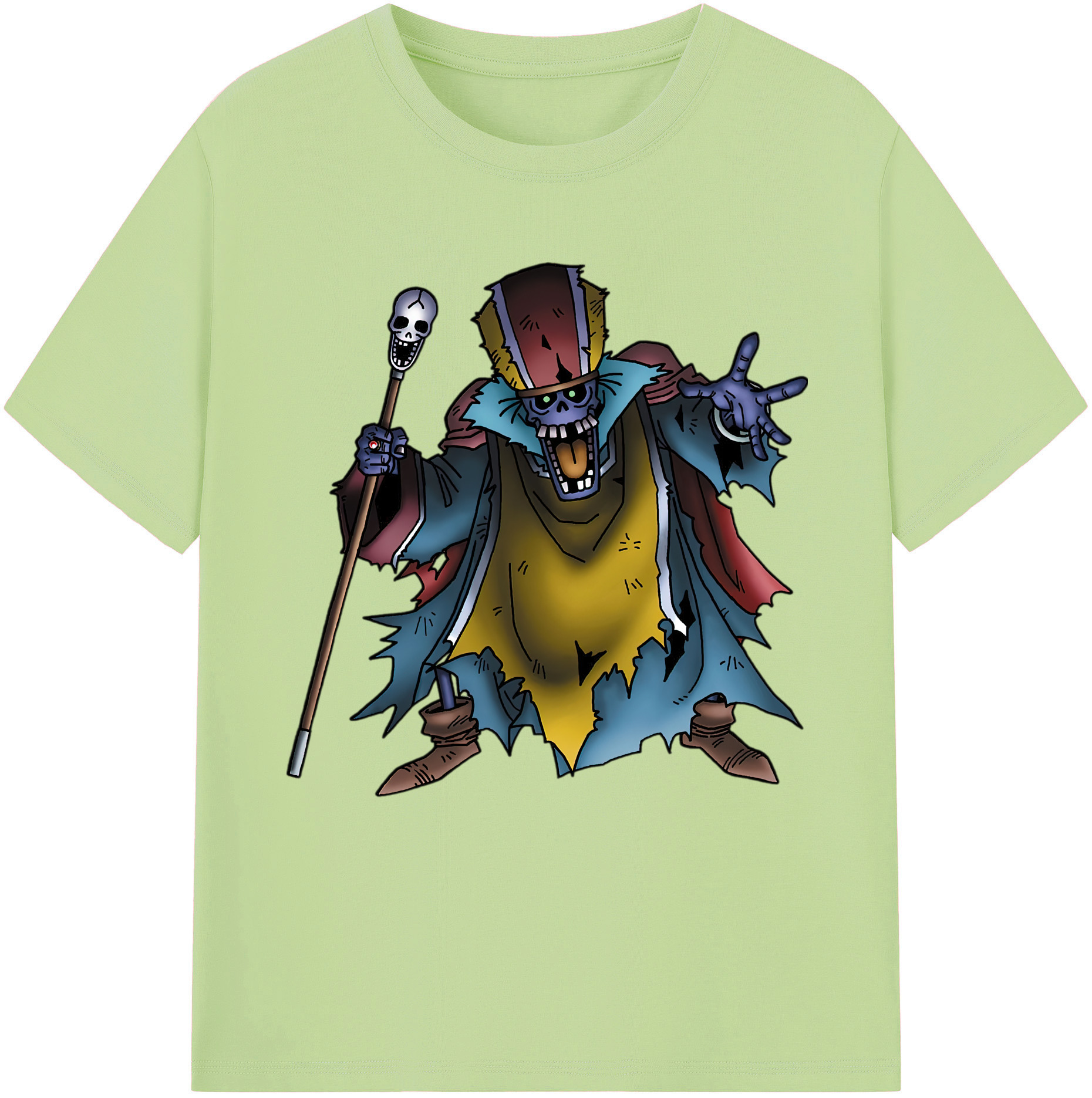 （画像用） ドラゴンクエスト Doragon Kuesuto Dragon Quest 綿100％半袖Tシャツ（フロントプリント）